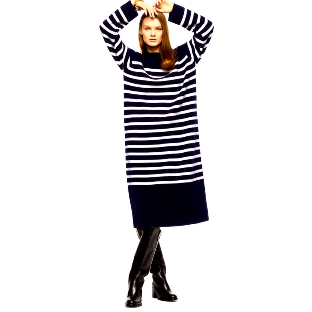 NWT Zara OVERSIZED WOOL DRESS